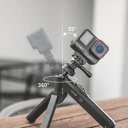 PGYTECH CapLock MantisPod Power (Insta360 Edition) | Tripod &amp; El Grip &amp; Güç Kaynağı