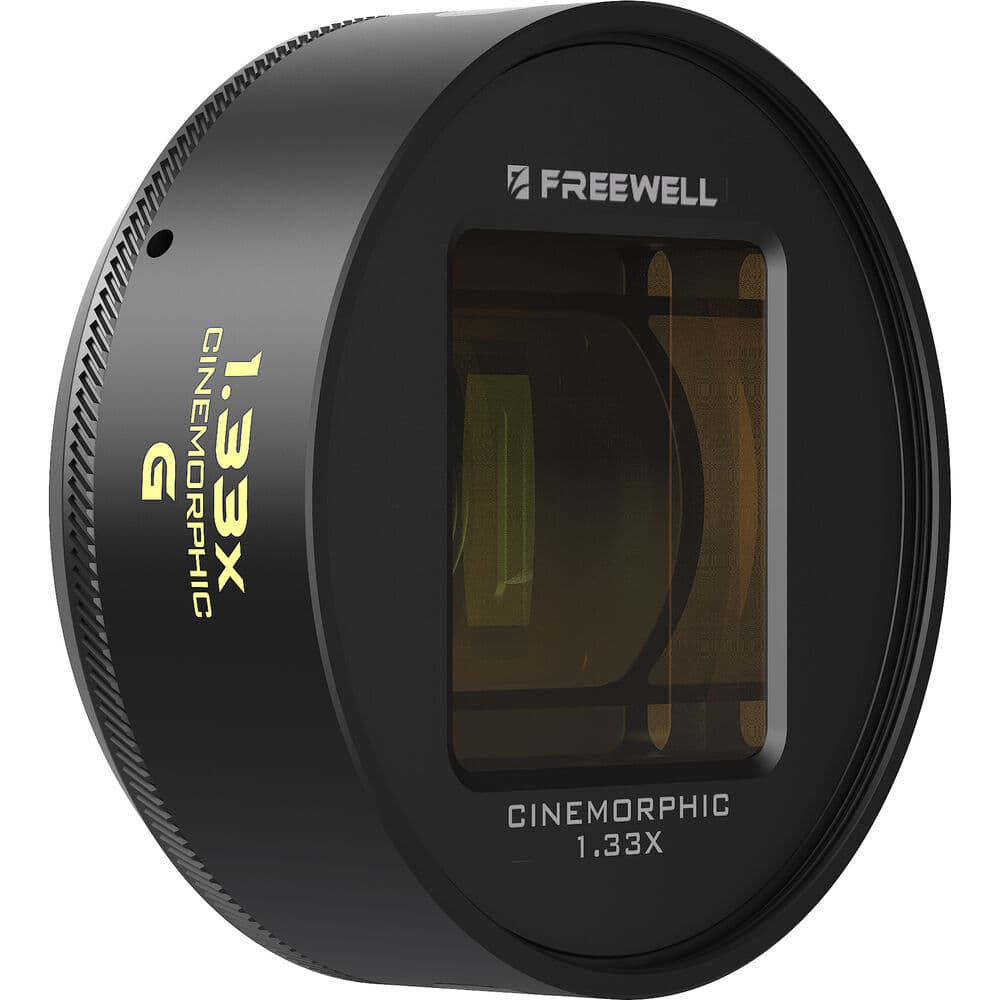 Freewell 1.33x Anamorphic Lens for Smartphone with 17mm Mount (Gold Flare)