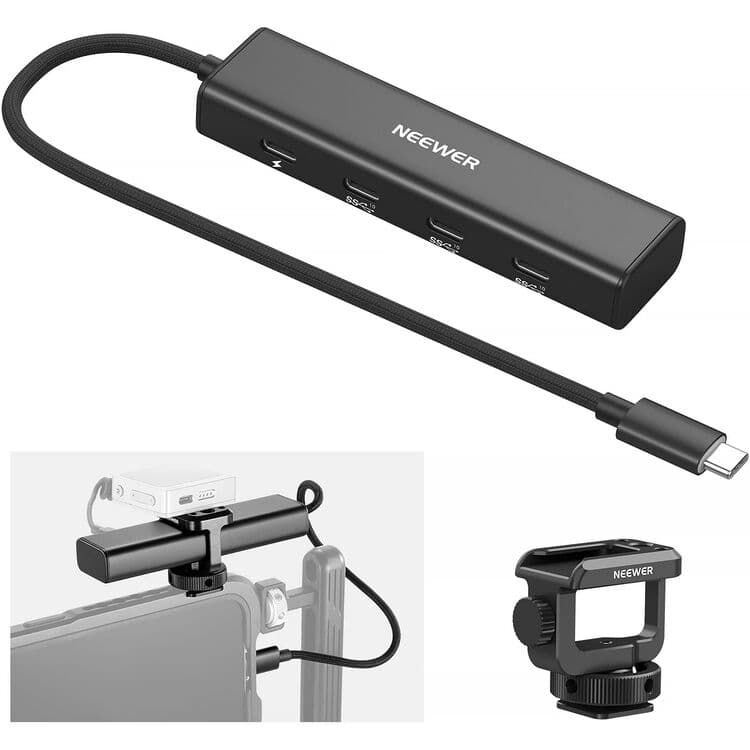 NEEWER PS020E USB-C Hub 4-in-1 10Gbps