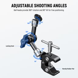 Neewer ST-15C 15cm Magic Arm &amp; Clamp
