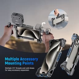 Neewer PA017 Telefon Kafesi &amp; 67mm Filtre adaptörlü