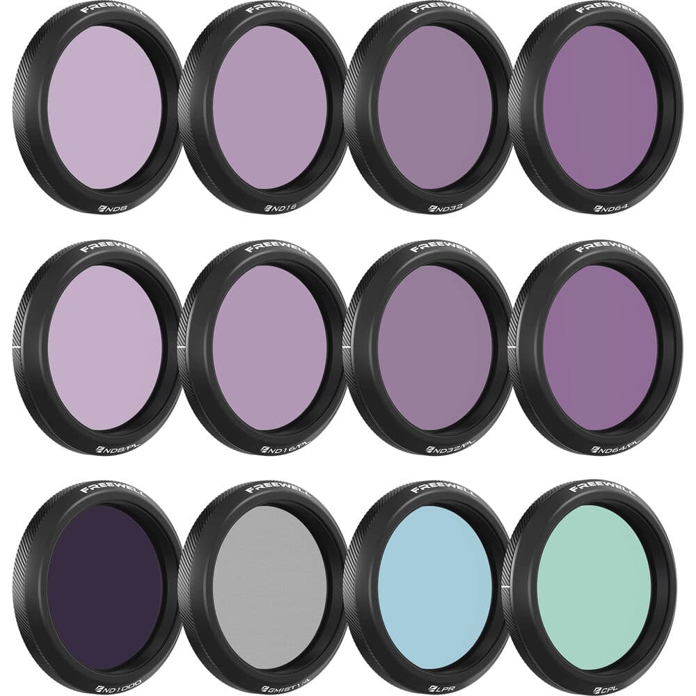 Freewell DJI Osmo Action 5 Pro Mega Filter Kit  (12-Pack)