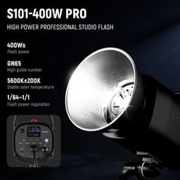 NEEWER S101-400W 2'li Stüdyo Flaş Seti