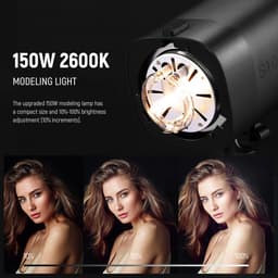 NEEWER S101-400W 2'li Stüdyo Flaş Seti