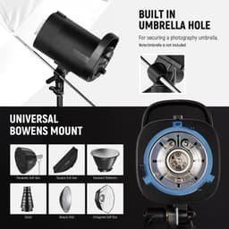 NEEWER S101-400W 2'li Stüdyo Flaş Seti