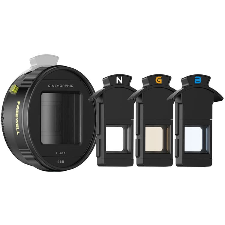 Freewell Steven Divish 1.33x Pro Cine Anamorphic 3-in-1 Kit