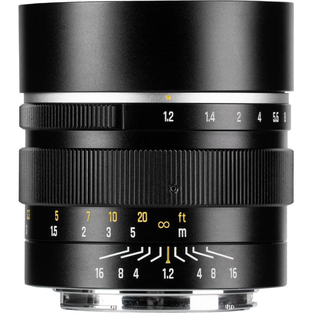 7Artisans 50mm F1.2 M43 (Panasonic Olympus) APS-C Lens Siyah