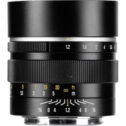 7Artisans 50mm F1.2 M43 (Panasonic Olympus) APS-C Lens Siyah