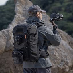 PGYTECH OneMo Tactical Camera/Drone Backpack (Dark Night Camo, 35L)