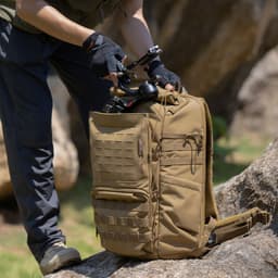 PGYTECH OneMo Tactical Camera/Drone Backpack (Coyote Brown, 35L)