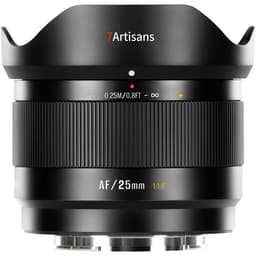 7Artisans AF 25mm F1.8 Fuji (FX Mount) APS-C Lens Siyah