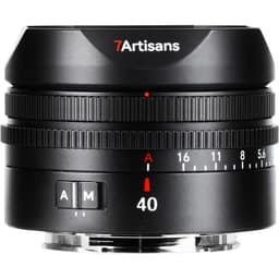 7Artisans AF 40mm F2.5 Sony (E Mount) FullFrame Lens Siyah
