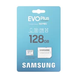 Samsung 128 GB EVO Plus microSDXC 160 MB/s, U3, V30, A2 Hafıza Kartı 