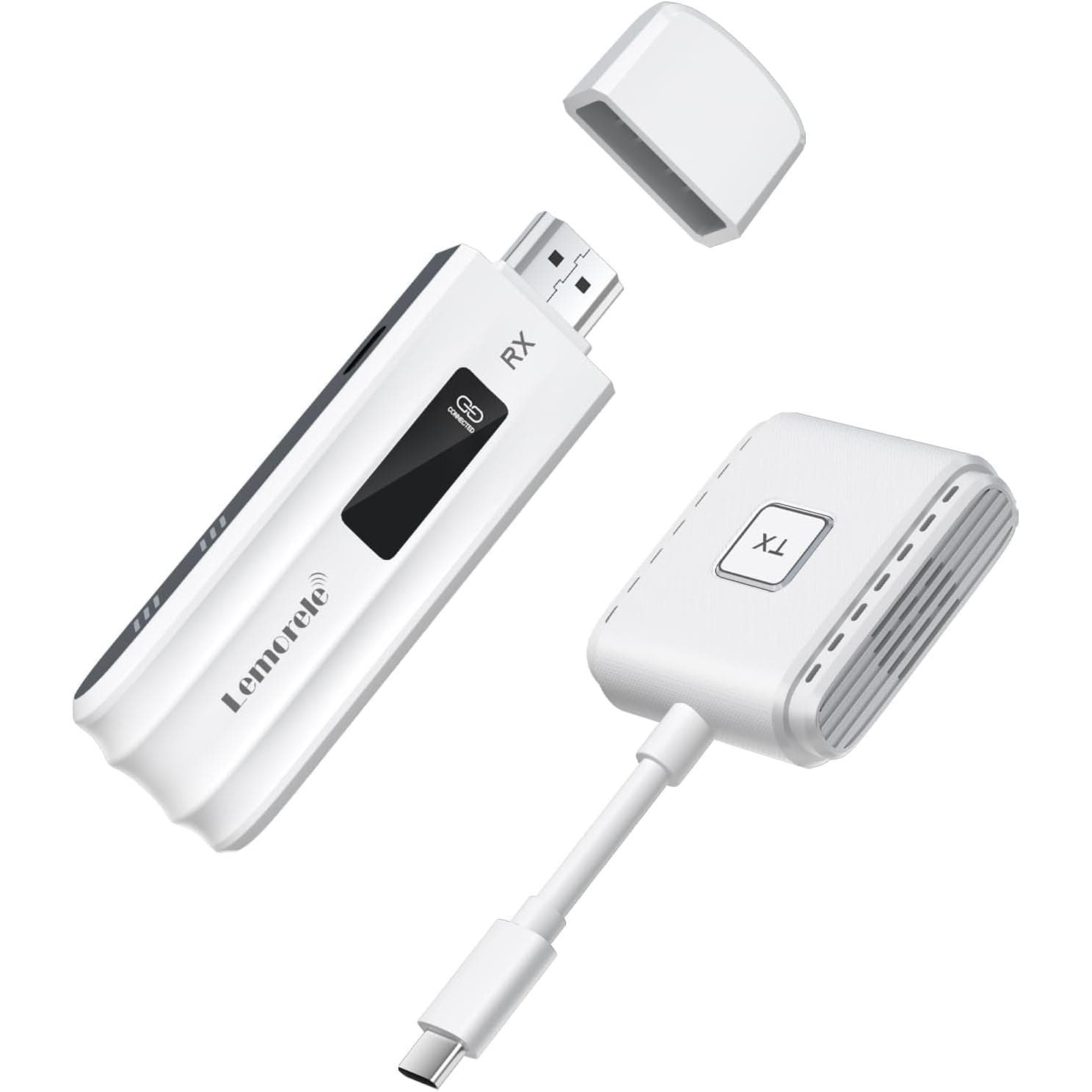 Lemorele P300 USB-C 1TX &amp; 1RX Wireless Görüntü Aktarıcı