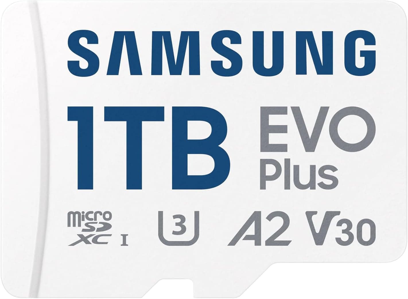 Samsung 1 TB EVO Plus microSDXC 160 MB/s, U3, V30, A2 Hafıza Kartı 