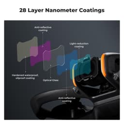 K&amp;F Concept DJI Avata 2 ND/PL 4'lü Filtre Seti Nano-X Serisi