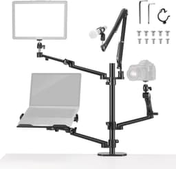 Neewer DS007 Dört Kollu Masaüstü Yayıncı Standı