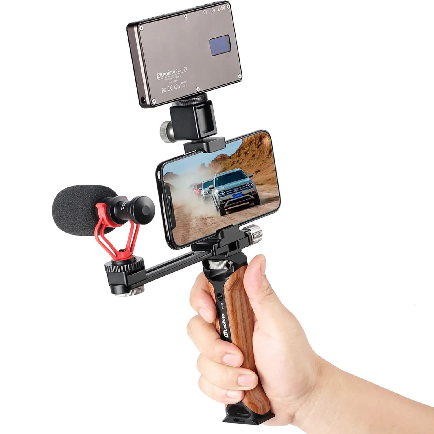 Leofoto VC-1 Gülağacı Mobil Video Kiti 
