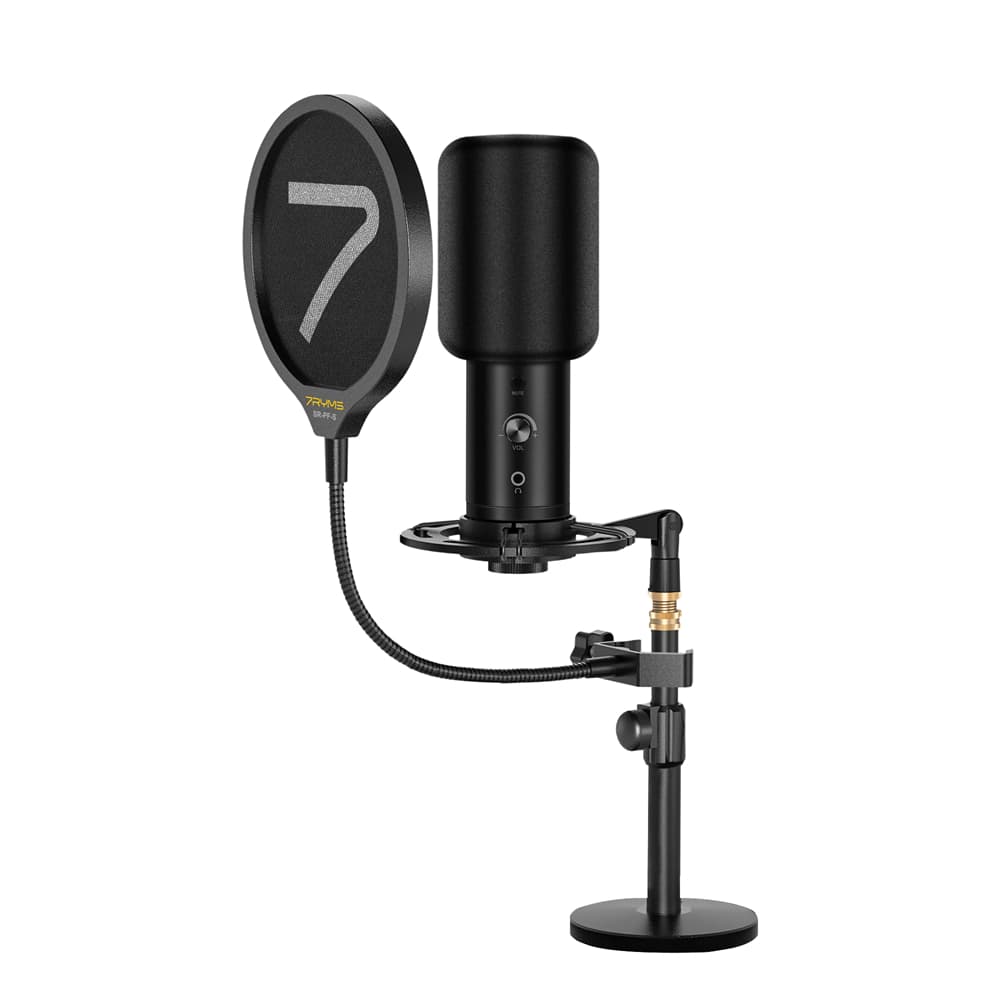7RYMS AU01-K2 PC,Telefon Kaydı ve Yayın için USB Mikrofon Kiti