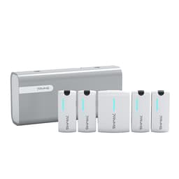 7RYMS iRay DW40 Dört Konuşmacılı Mini Kablosuz Mikrofonu Beyaz