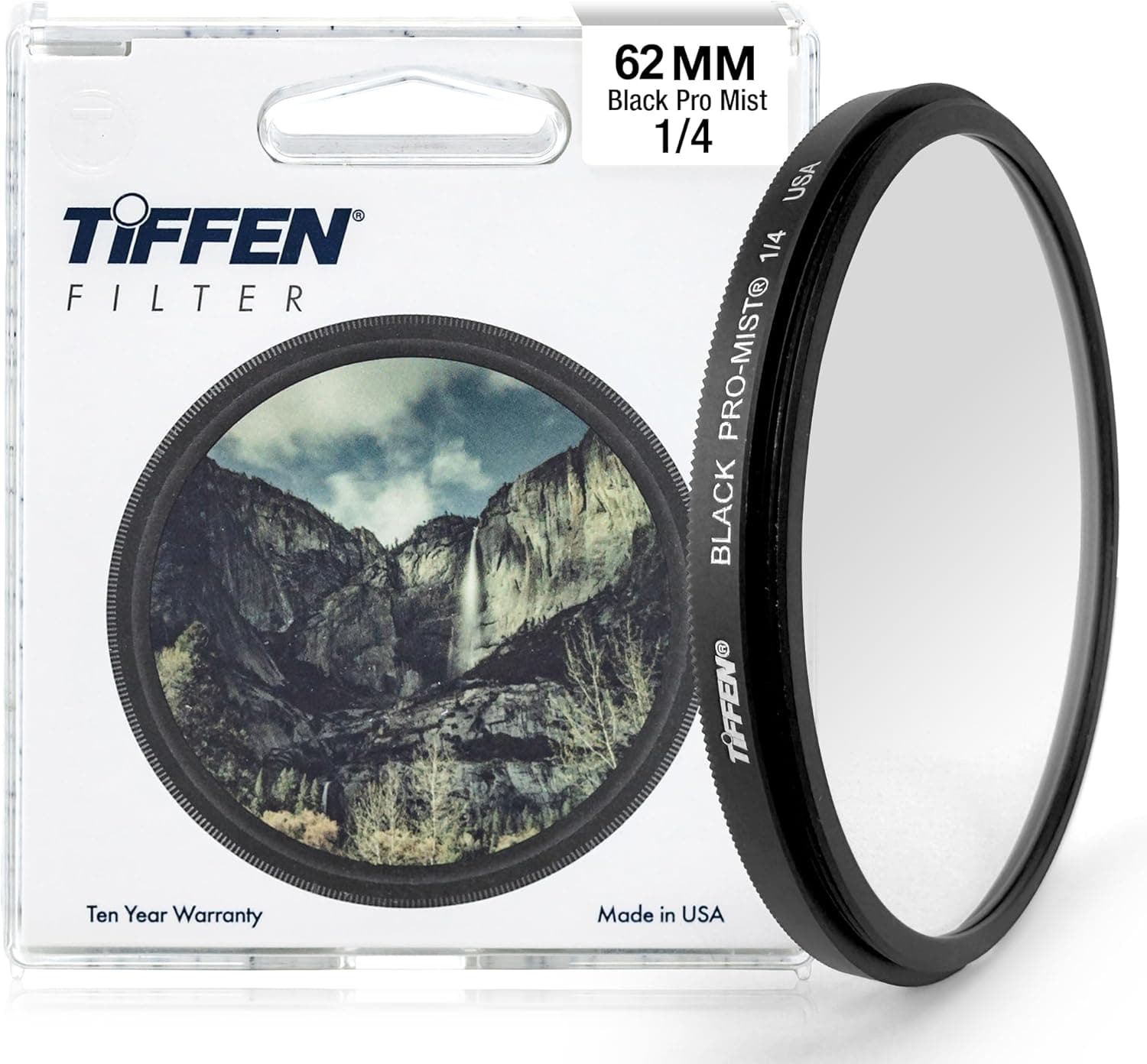 Tiffen 62mm Black Pro-Mist 1/4 Filter