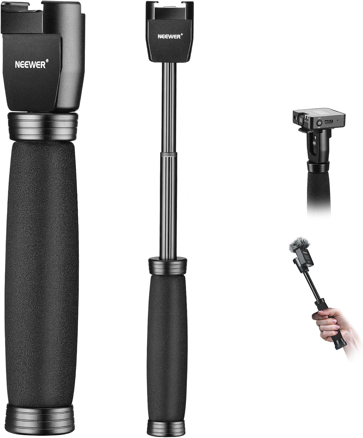 NEEWER MS004 Elde Taşınabilir Kablosuz Mikrofon Tutucu