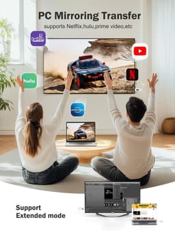 Lemorele P200 HDMI 1TX &amp; 1RX Wireless Görüntü Aktarıcı