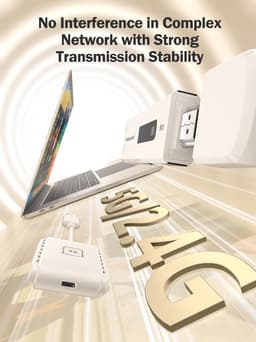 Lemorele P200 HDMI 1TX &amp; 1RX Wireless Görüntü Aktarıcı