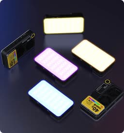 Colbor W40R 40W RGB Portable LED Light Panel for Video