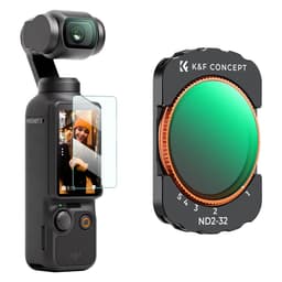 K&amp;F Concept DJI Osmo Pocket 3/4 Magnetic Variable ND2-32 Nano-X Serisi