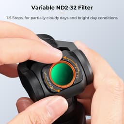 K&amp;F Concept DJI Osmo Pocket 3/4 Magnetic Variable ND2-32 Nano-X Serisi