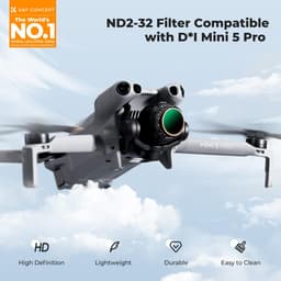 K&amp;F Concept DJI Mini 5 Pro Variable ND 2-32 Filtre Seti Nano-X Serisi