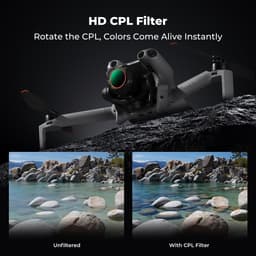 K&amp;F Concept DJI Mini 5 Pro CPL+ND/PL 6'lı Filtre Seti Nano-X Serisi