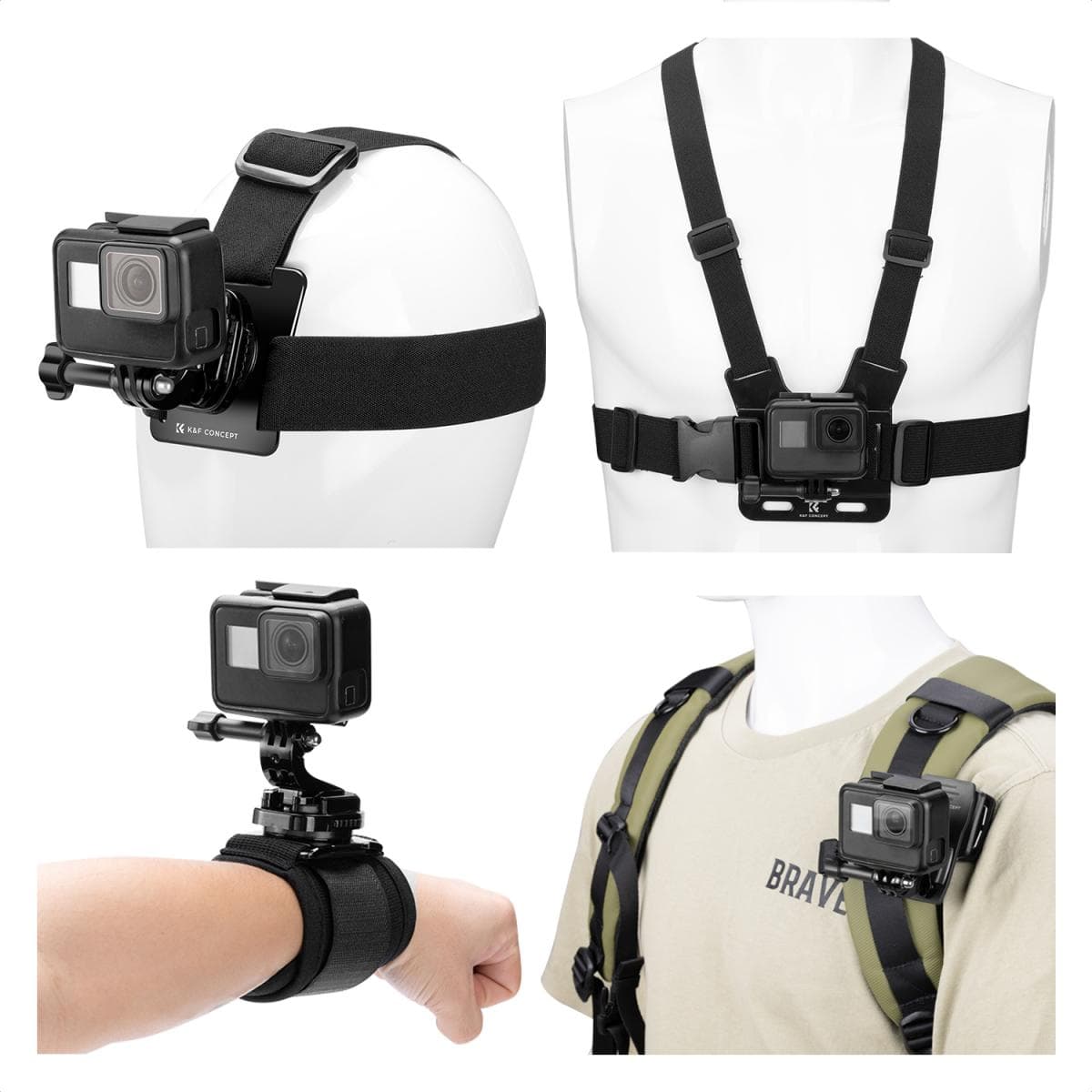 K&amp;F Concept Pov Mount Kit Plus