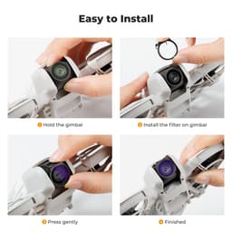 K&amp;F Concept DJI Neo ND/PL 4'lü Filtre Seti Nano-X Serisi