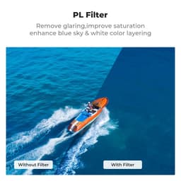 K&amp;F Concept DJI Flip / Lito X1 UV/CPL/ND 6'lı Filtre Seti Nano-X Serisi