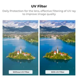 K&amp;F Concept DJI Flip / Lito X1 UV/CPL/ND 6'lı Filtre Seti Nano-X Serisi