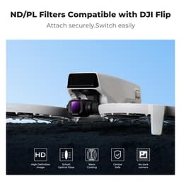 K&amp;F Concept DJI Flip / Lito X1 ND/PL 4'lü Filtre Seti Nano-X Serisi