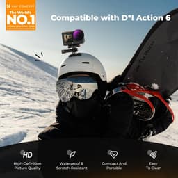 K&amp;F Concept DJI Osmo Action 6 CPL/ND/BLMIST 6'lı Filtre Seti 