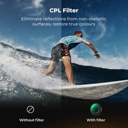 K&amp;F Concept DJI Osmo Action 6 CPL/ND/BLMIST 6'lı Filtre Seti 