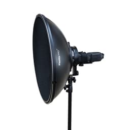 Phottix Pro Beauty Dish MK II with Bowens Speed Ring (51cm, 20″ Silver)