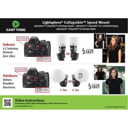 Gary Fong LSC-SM-FC Lightsphere® Collapsible G5 Lighting Kit: Fashion &amp; Commercial