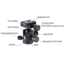 Digipod BH-52M Panoramic Ball Head (Black)