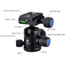 Digipod BH-51A/B Panoramic Ball Head (Blue)