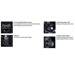 Digipod BH-52A/B Panoramic Ball Head (Blue)