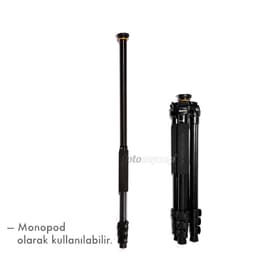 Digipod A-2841NXP Profesyonel Tripod + PH-223 Kollu Kafa
