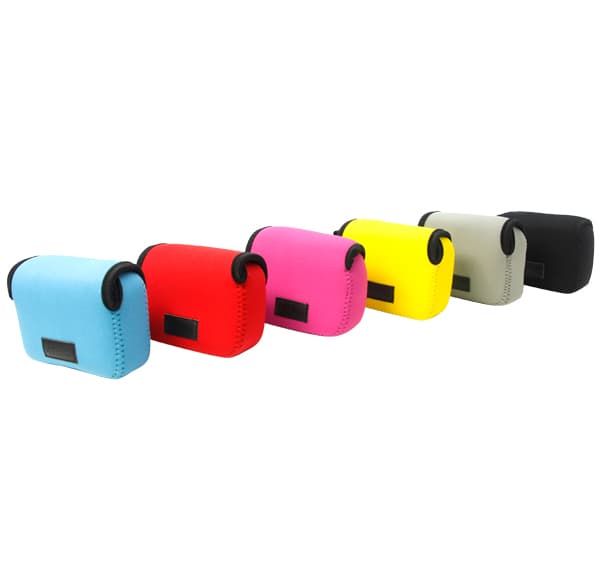 Neopine Kompakt Kamera için Neoprene Kılıf NE-S (Sarı)