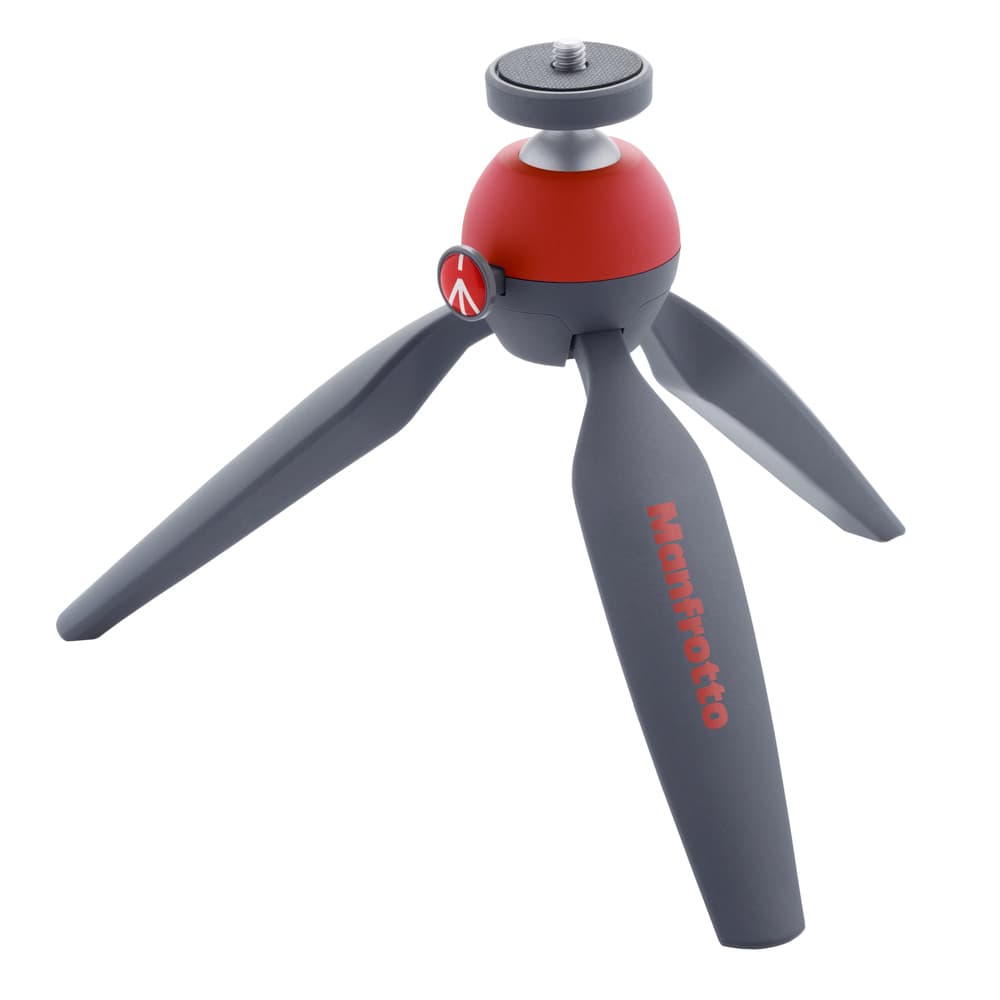 Manfrotto MTPIXI-RD Pixi Mini Table Top Tripod (Red)