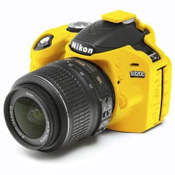 EasyCover Silikon Kılıf (Nikon D3200 Sarı)