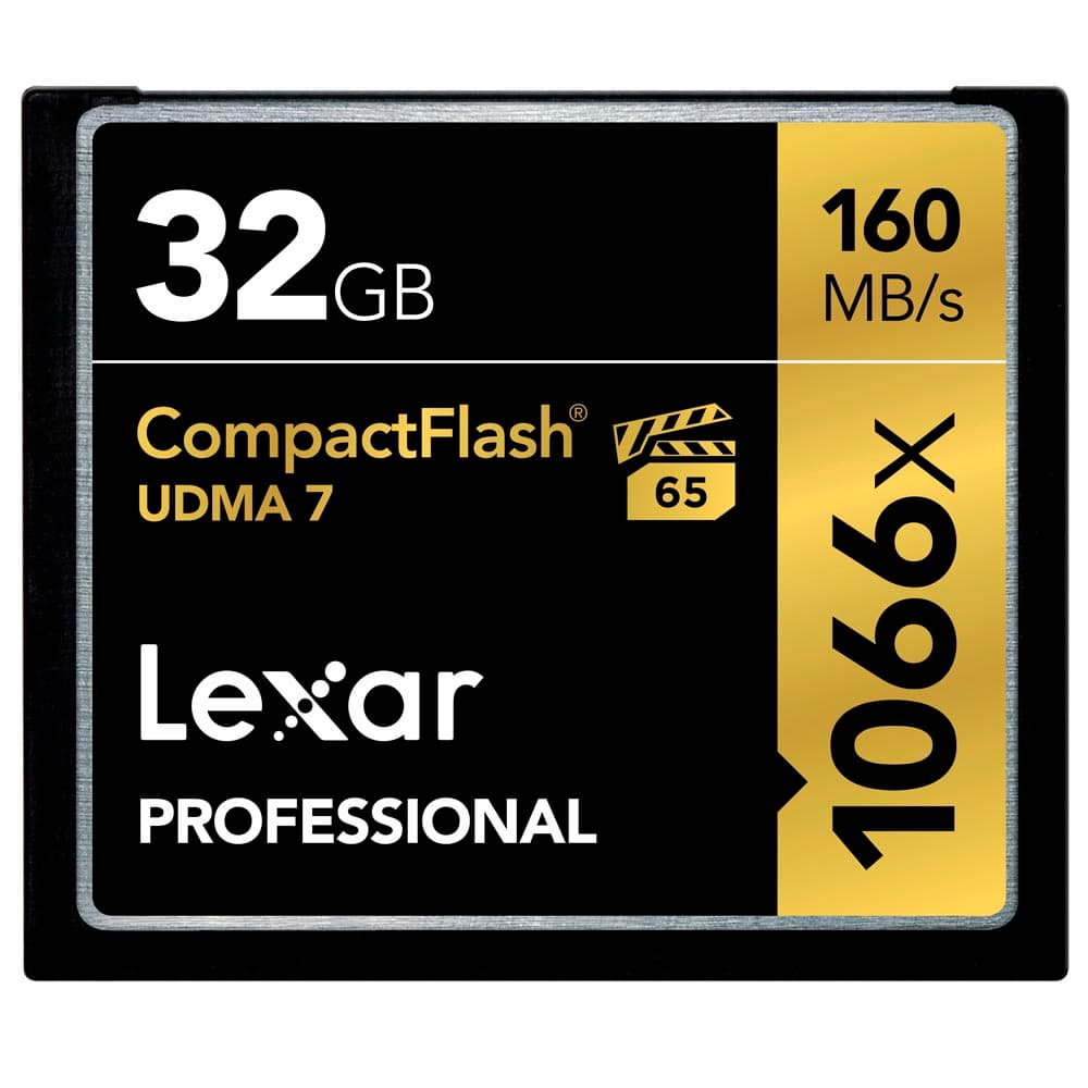 Lexar 32 GB UDMA 7 CF Kart 1066x 160 mb/s